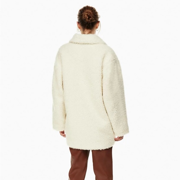 Aritzia Wilfred Free Thompson Sherpa Shirt Jacket - Picture 5 of 7